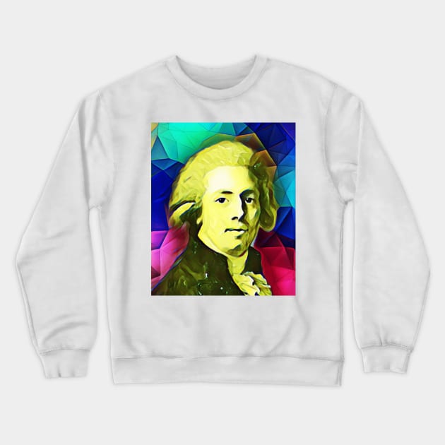 Fausto Elhuyar Colourful Portrait | Fausto Elhuyar Artwork 8 Crewneck Sweatshirt by JustLit